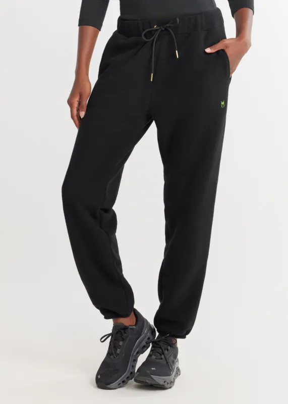 Twilight Joggers in Vello Fleece (Black) sold by Dudley Stephens