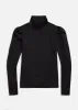 Kiawah Turtleneck in Luxe Stretch (Black) sold by Dudley Stephens