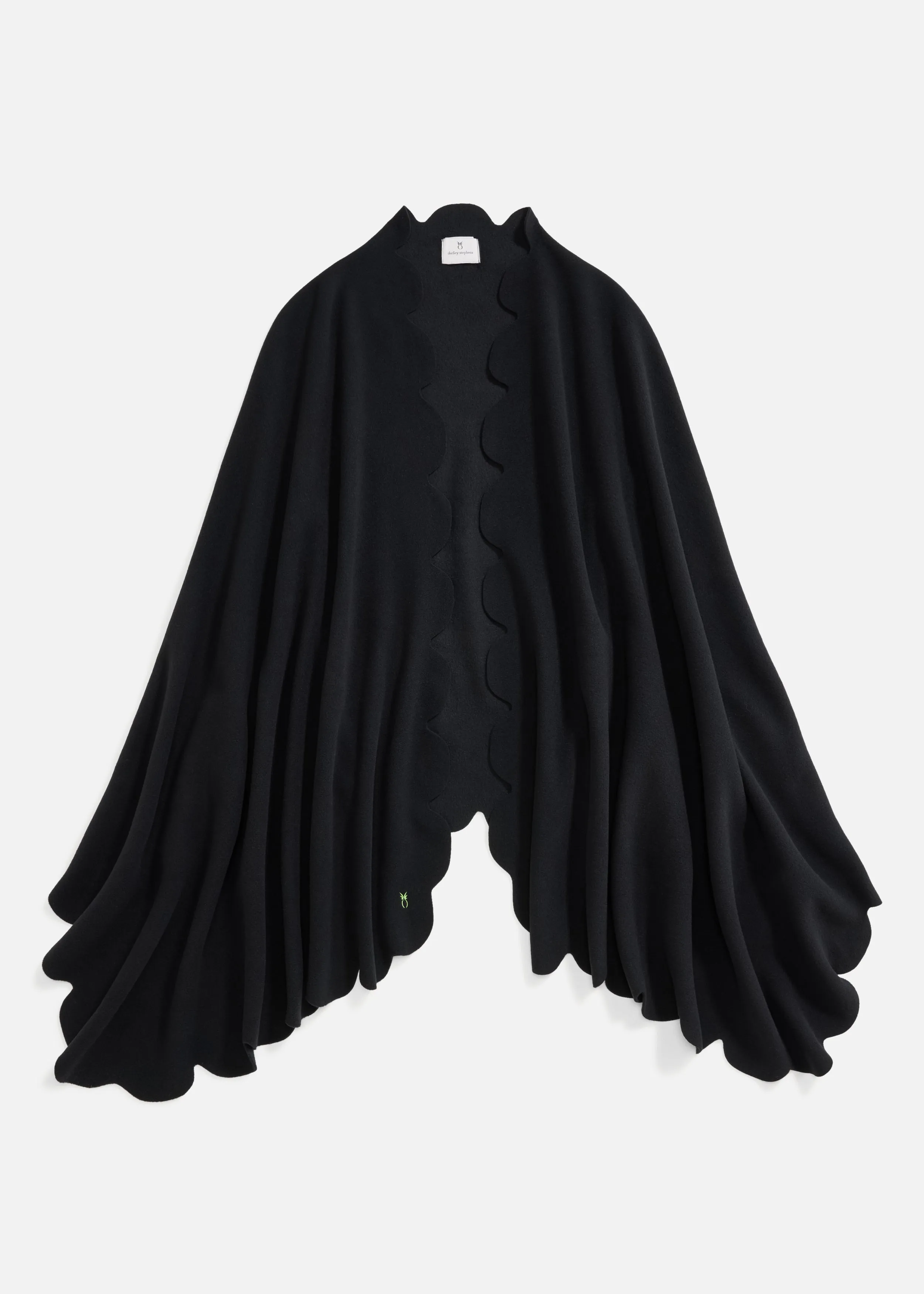 Five Mile River Scarf in Vello Fleece (Black) sold by Dudley Stephens product image thumbnail 5