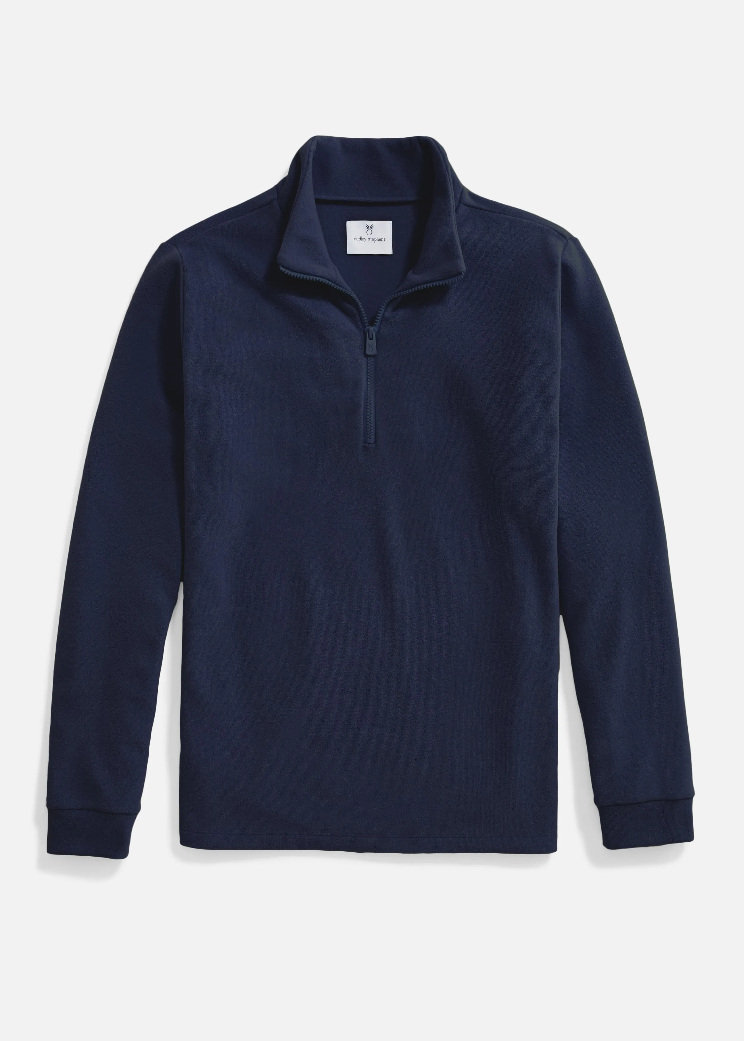 Men's Duffield Pullover in Terry Fleece (Navy) sold by Dudley Stephens