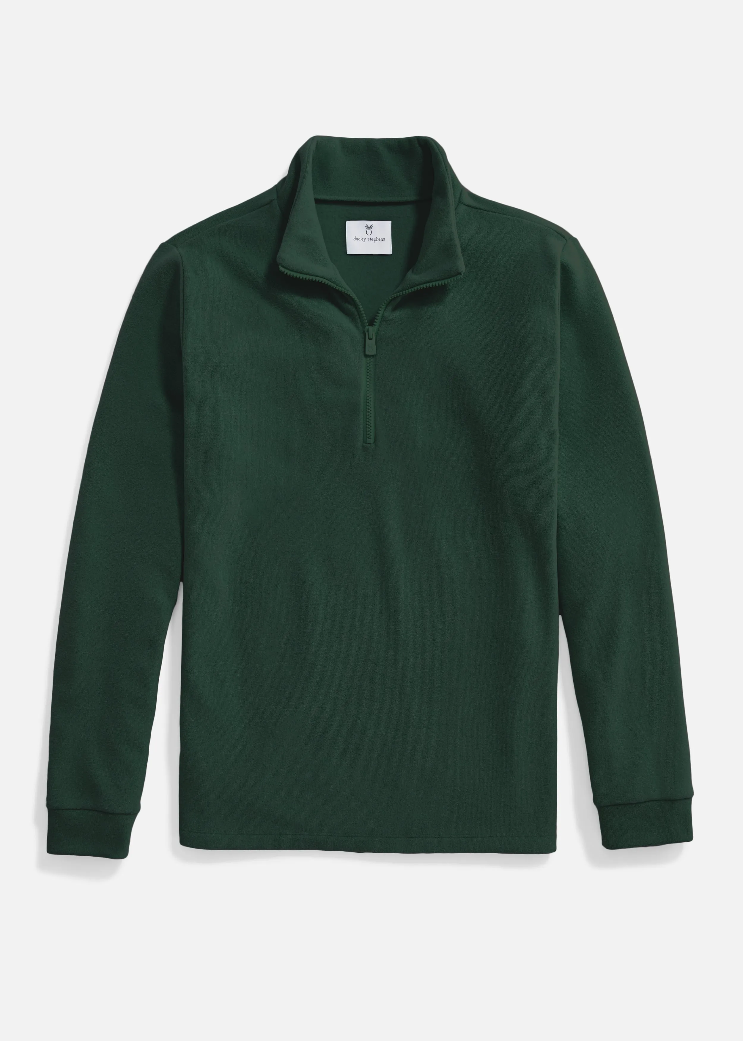 Men's Duffield Pullover in Terry Fleece (Hunter Green) sold by Dudley Stephens