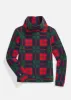 Park Slope Turtleneck in Vello Fleece (Festive Tartan) sold by Dudley Stephens