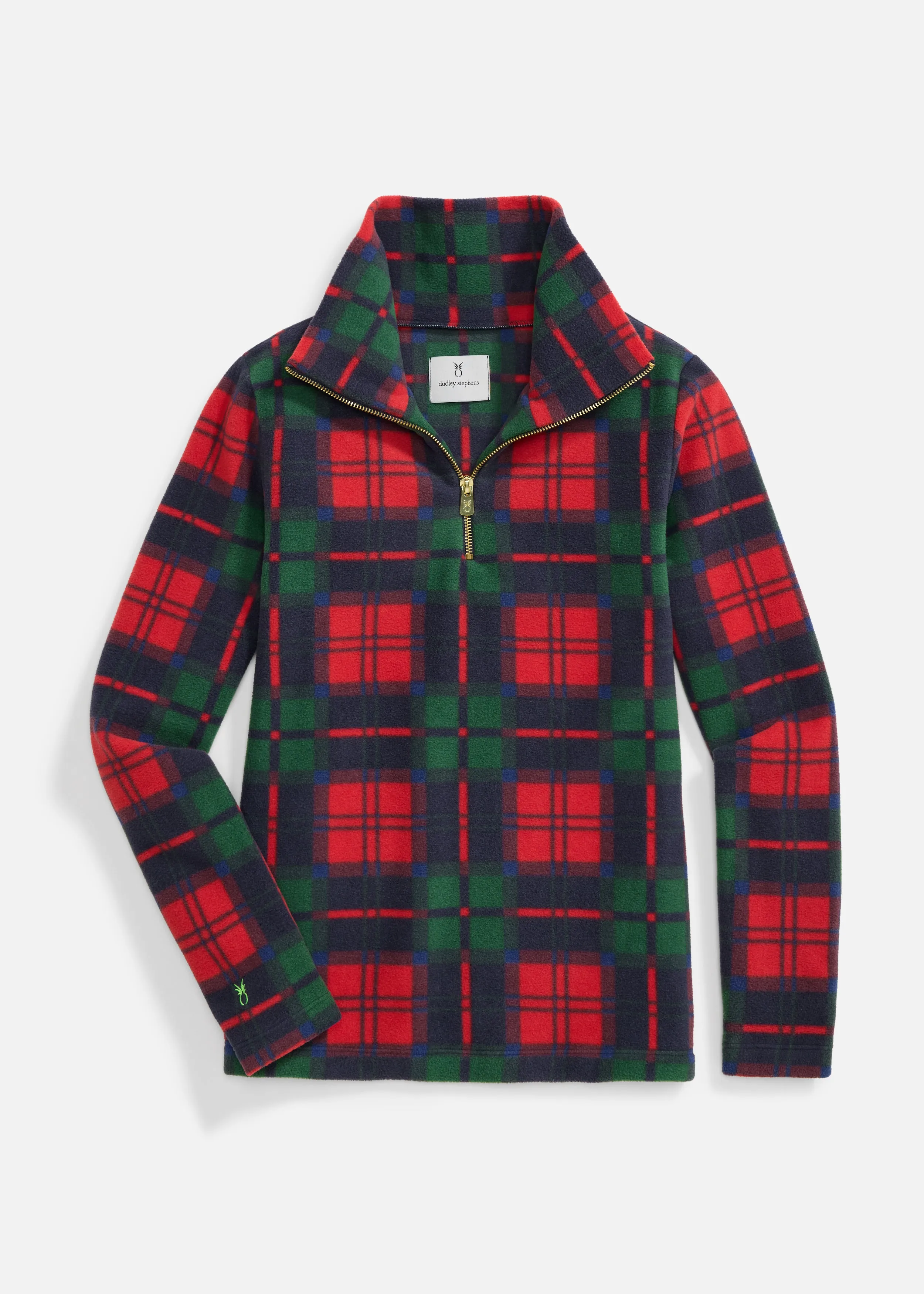 Manchester Pullover in Vello Fleece (Festive Tartan) sold by Dudley Stephens product image thumbnail 5