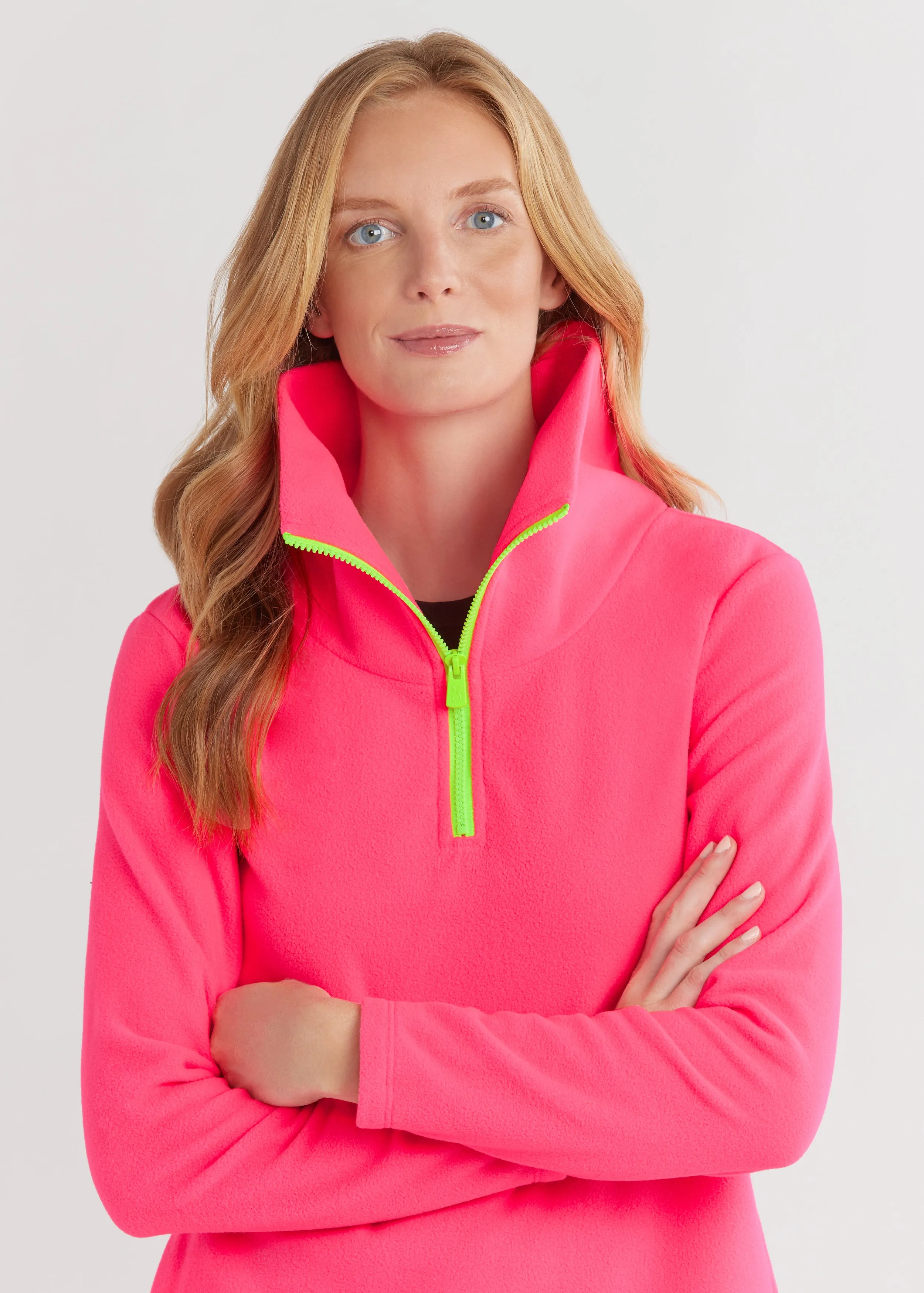 Prospect Pullover in Vello Fleece (Neon Pink) sold by Dudley Stephens product image thumbnail 3