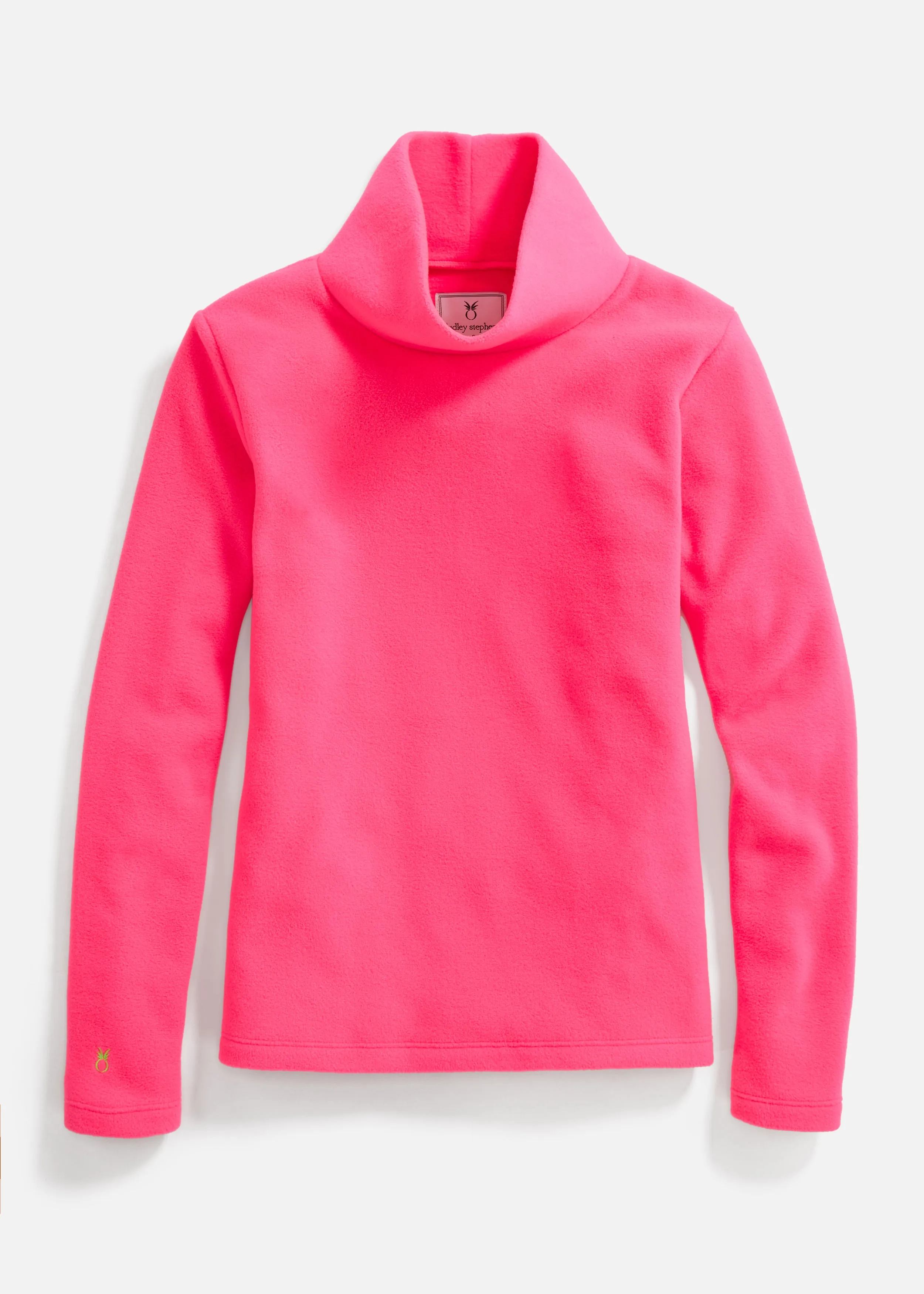 Greenpoint Turtleneck in Vello Fleece (Neon Pink) sold by Dudley Stephens product image thumbnail 5