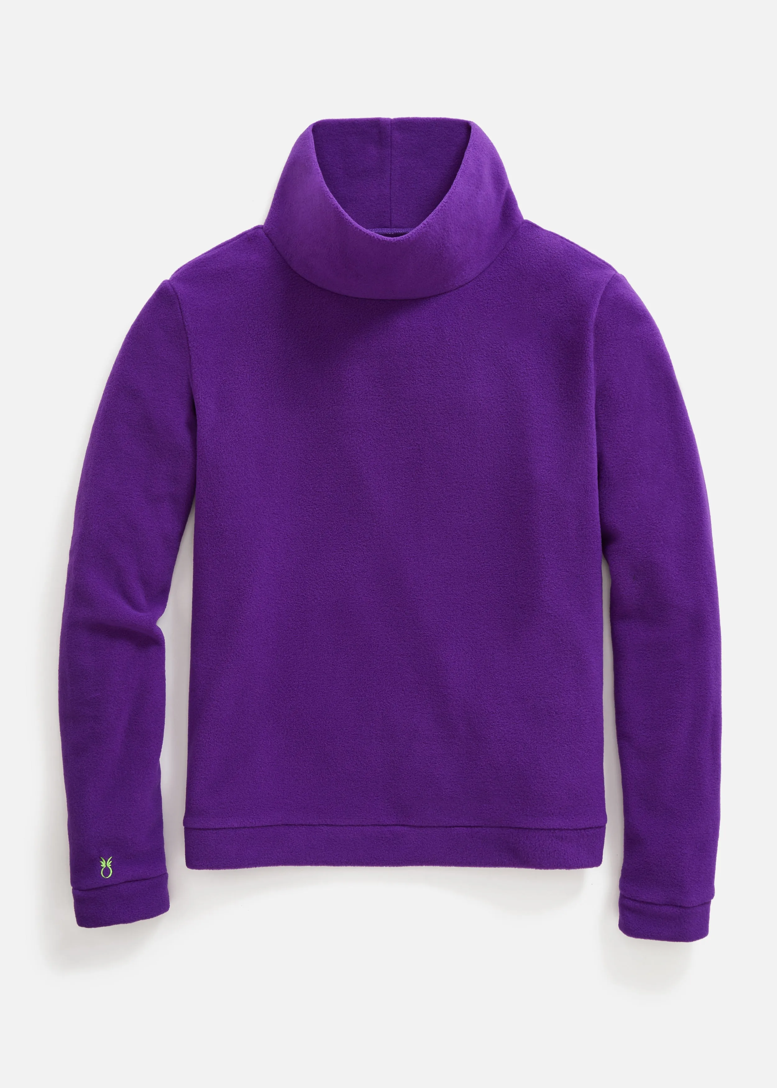Park Slope Turtleneck in Vello Fleece (Purple) sold by Dudley Stephens product image thumbnail 5