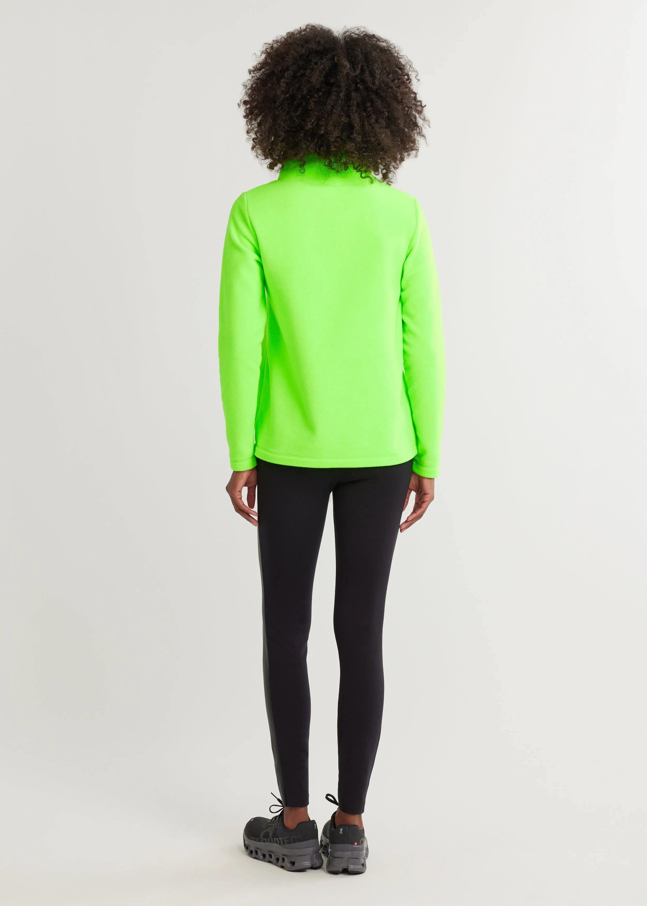 Greenpoint Turtleneck in Vello Fleece (Dudley Green) sold by Dudley Stephens product image thumbnail 4