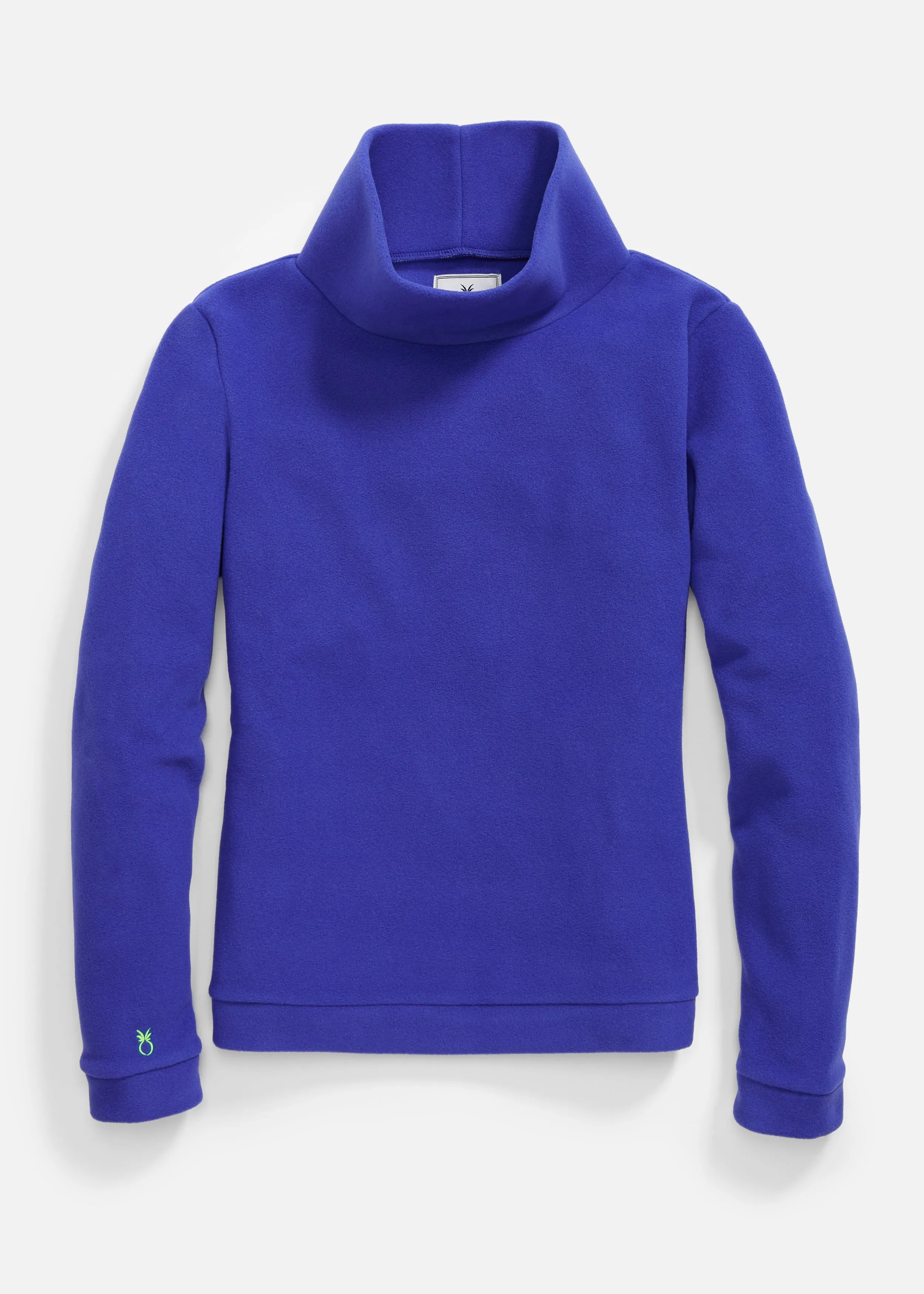 Park Slope Turtleneck in Vello Fleece (Cobalt) sold by Dudley Stephens product image thumbnail 5