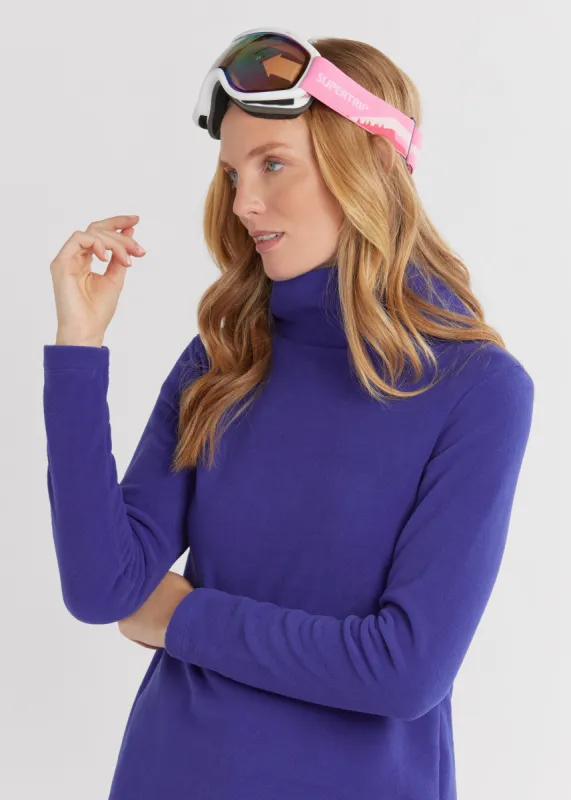 Greenpoint Turtleneck in Vello Fleece (Cobalt) sold by Dudley Stephens