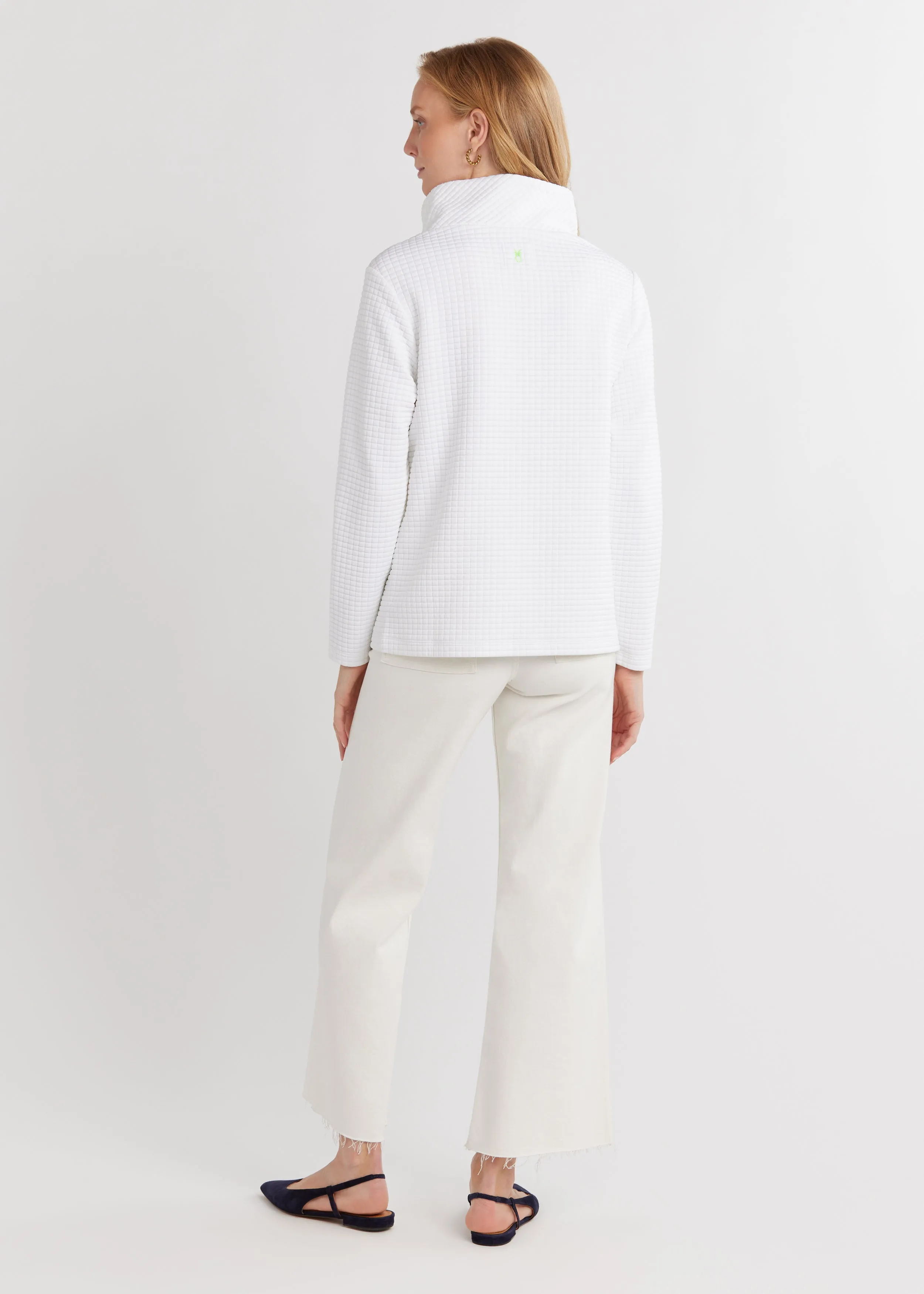 Perry Street Pullover in Waffle (White) sold by Dudley Stephens product image thumbnail 4