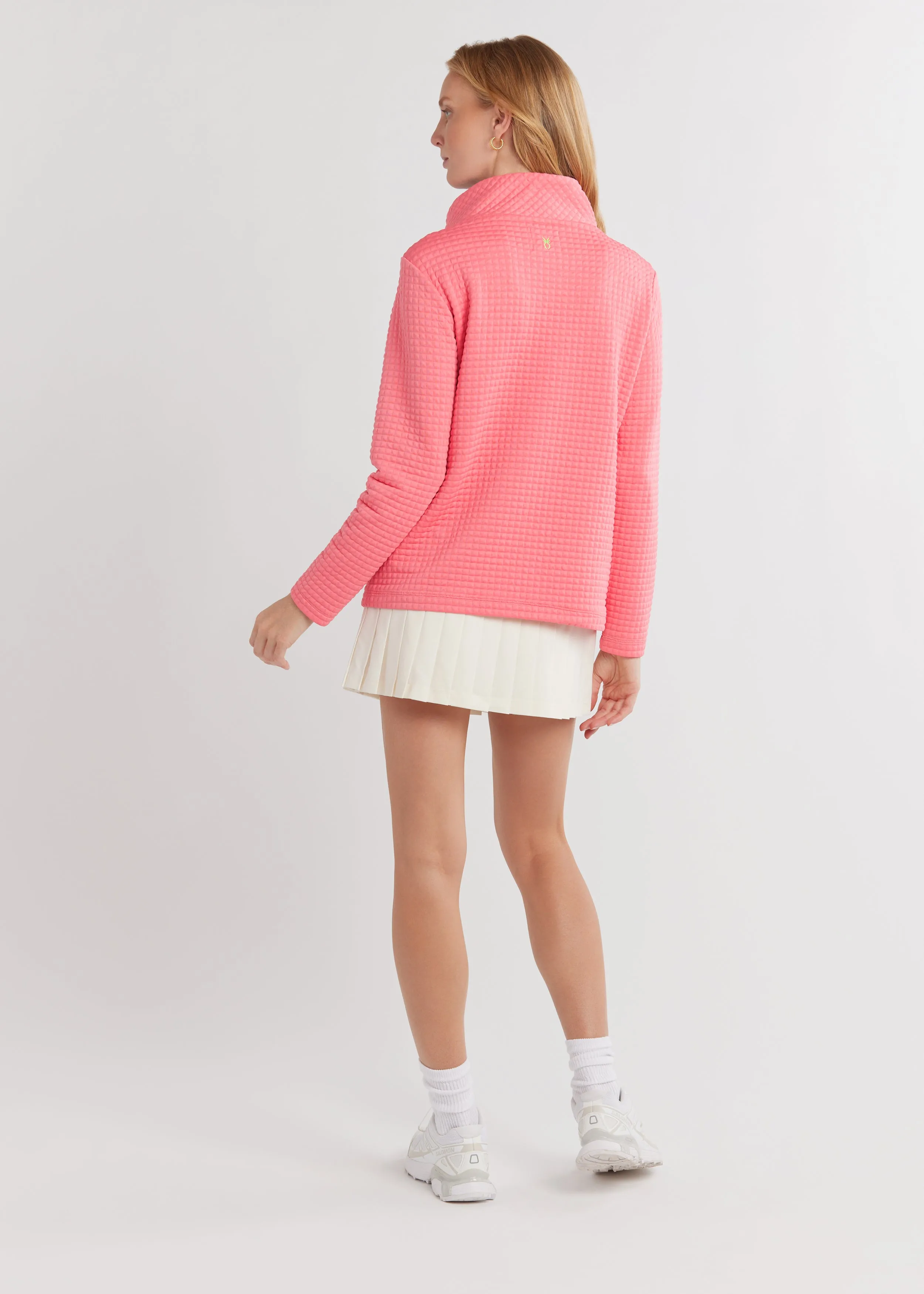 Perry Street Pullover in Waffle (Pink Lemonade) sold by Dudley Stephens product image thumbnail 3