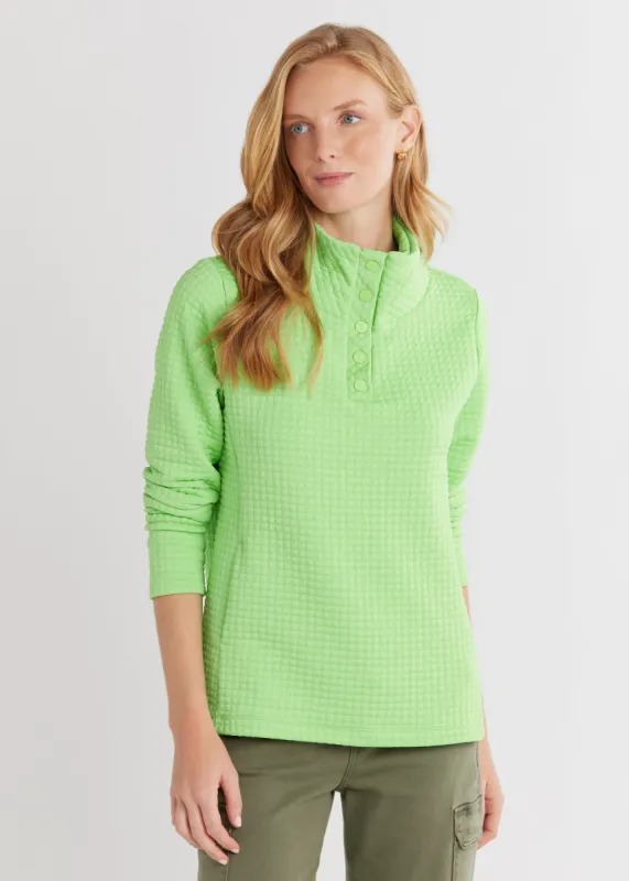 Perry Street Pullover in Waffle (Meadow) sold by Dudley Stephens