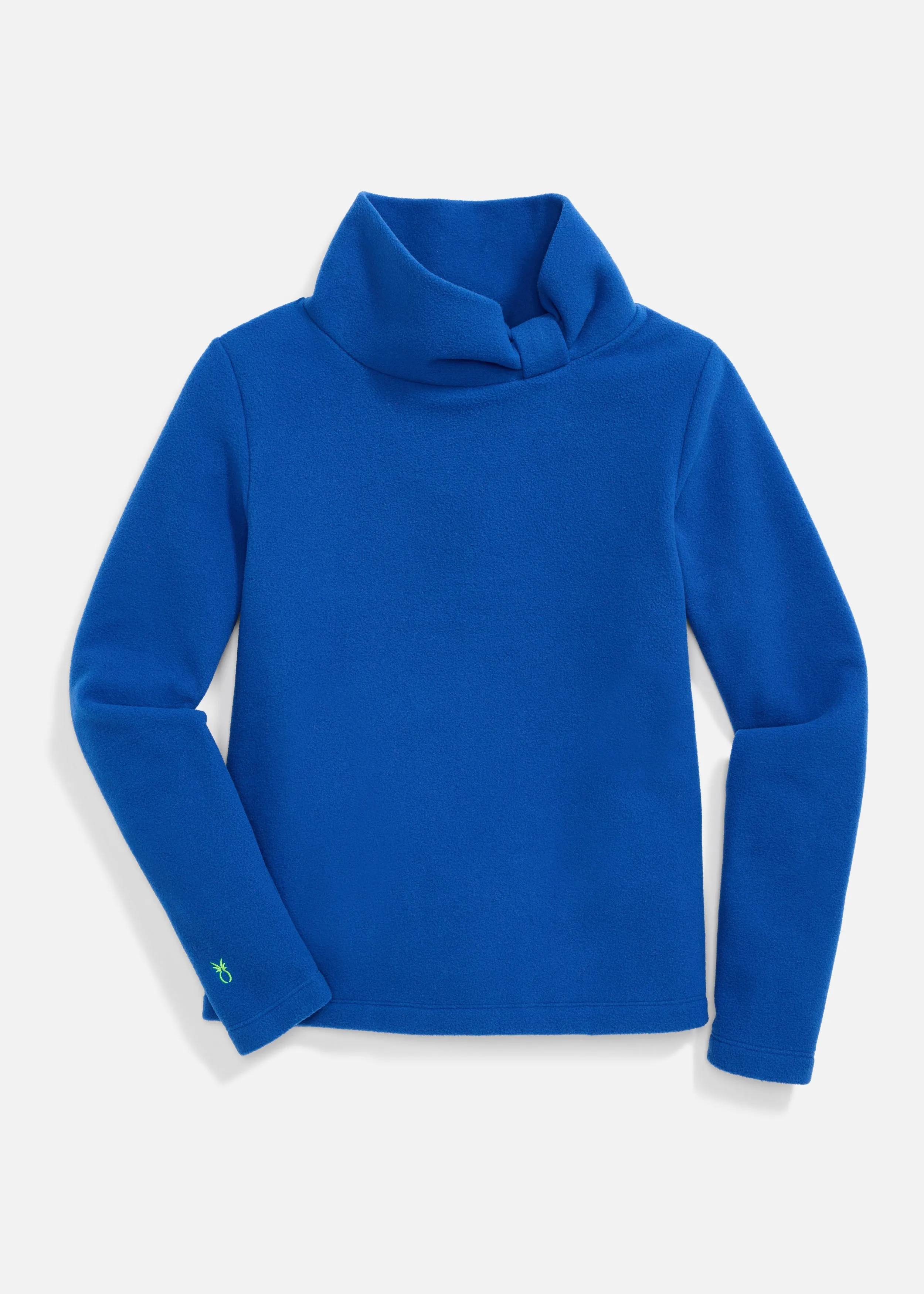 Juliet Turtleneck in Vello Fleece (True Blue) sold by Dudley Stephens product image thumbnail 4