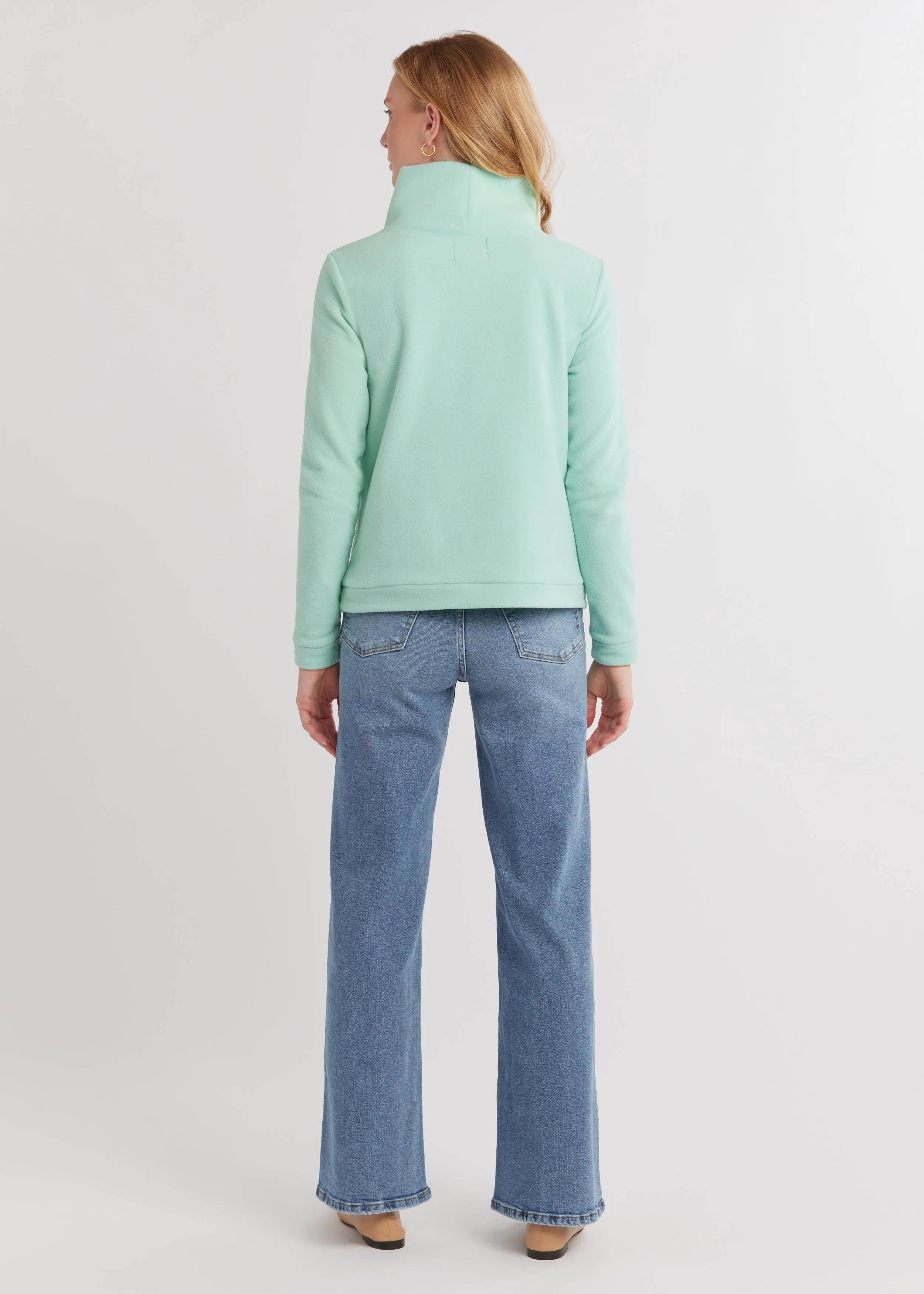 Park Slope Turtleneck in Vello Fleece (Bundles of Joy) sold by Dudley Stephens product image thumbnail 4