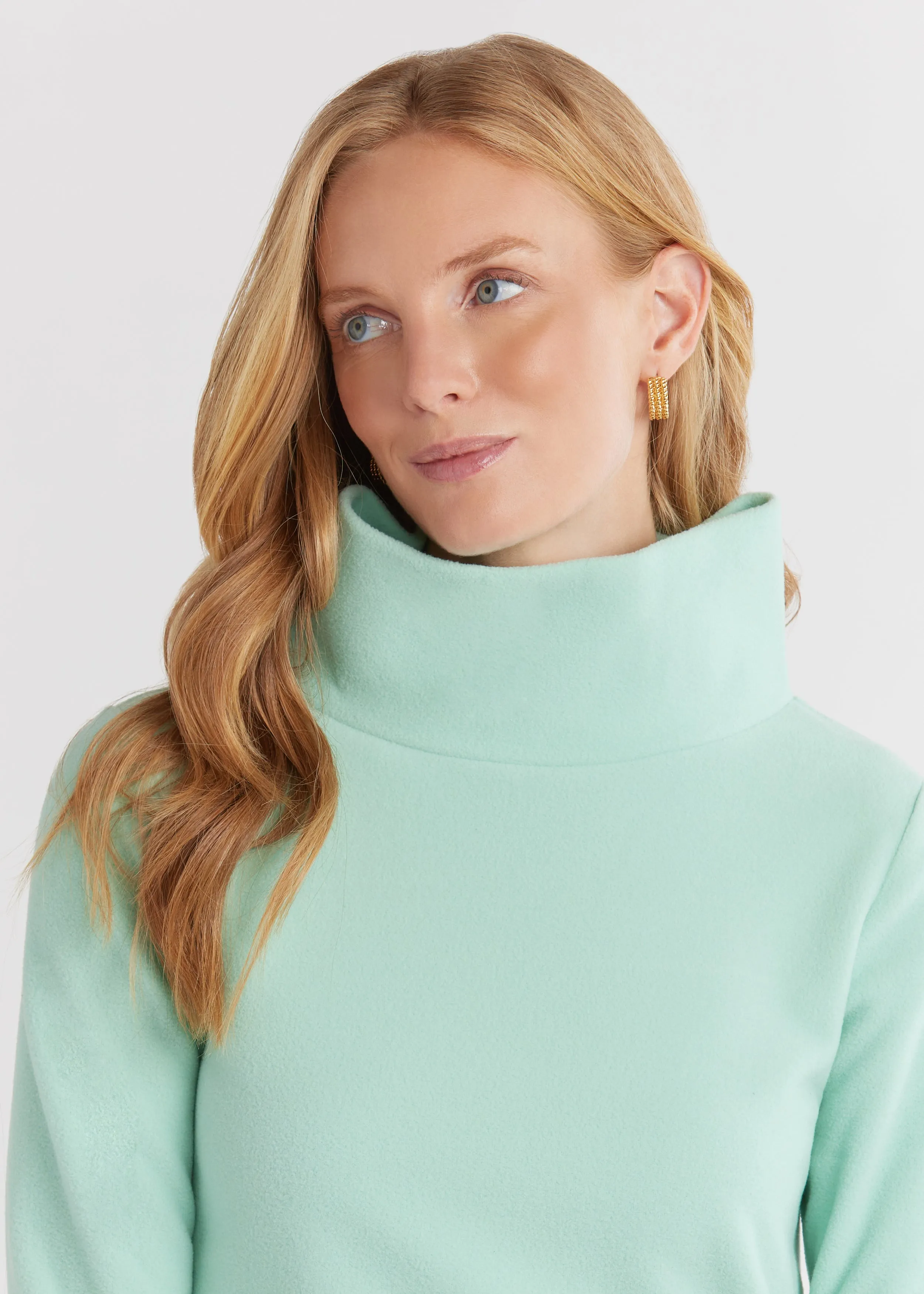 Greenpoint Turtleneck in Vello Fleece (Bundles of Joy) sold by Dudley Stephens product image thumbnail 3