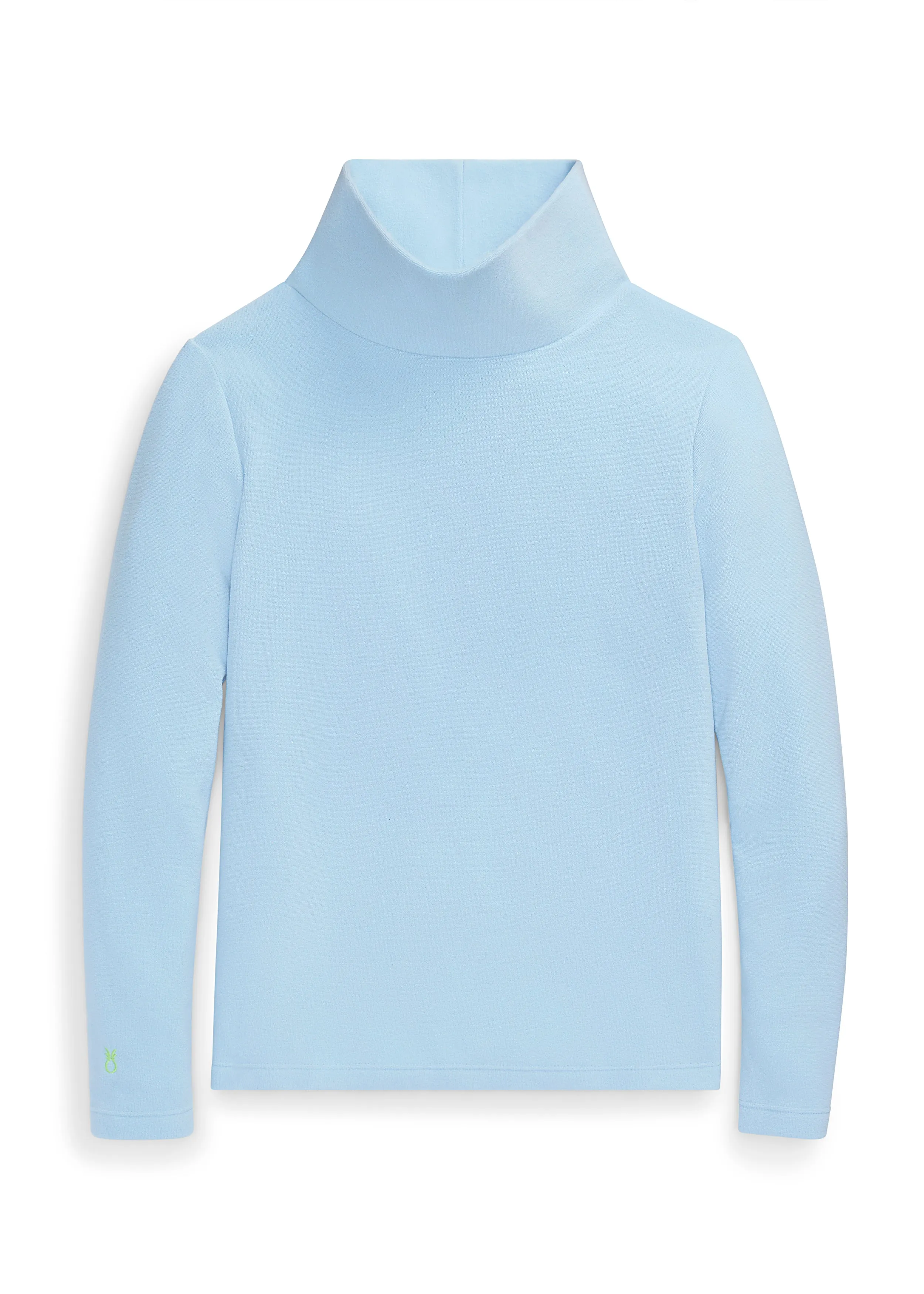 Greenpoint Turtleneck in Terry Fleece (Ice Blue) sold by Dudley Stephens