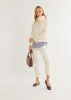 Park Slope Turtleneck in Terry Fleece (Cream) sold by Dudley Stephens