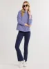 Hillview Turtleneck in Vello Fleece (Velvet Morning) sold by Dudley Stephens