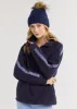 Fraser Pullover in Vello Fleece (Navy) sold by Dudley Stephens