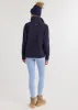 Fraser Pullover in Vello Fleece (Navy) sold by Dudley Stephens