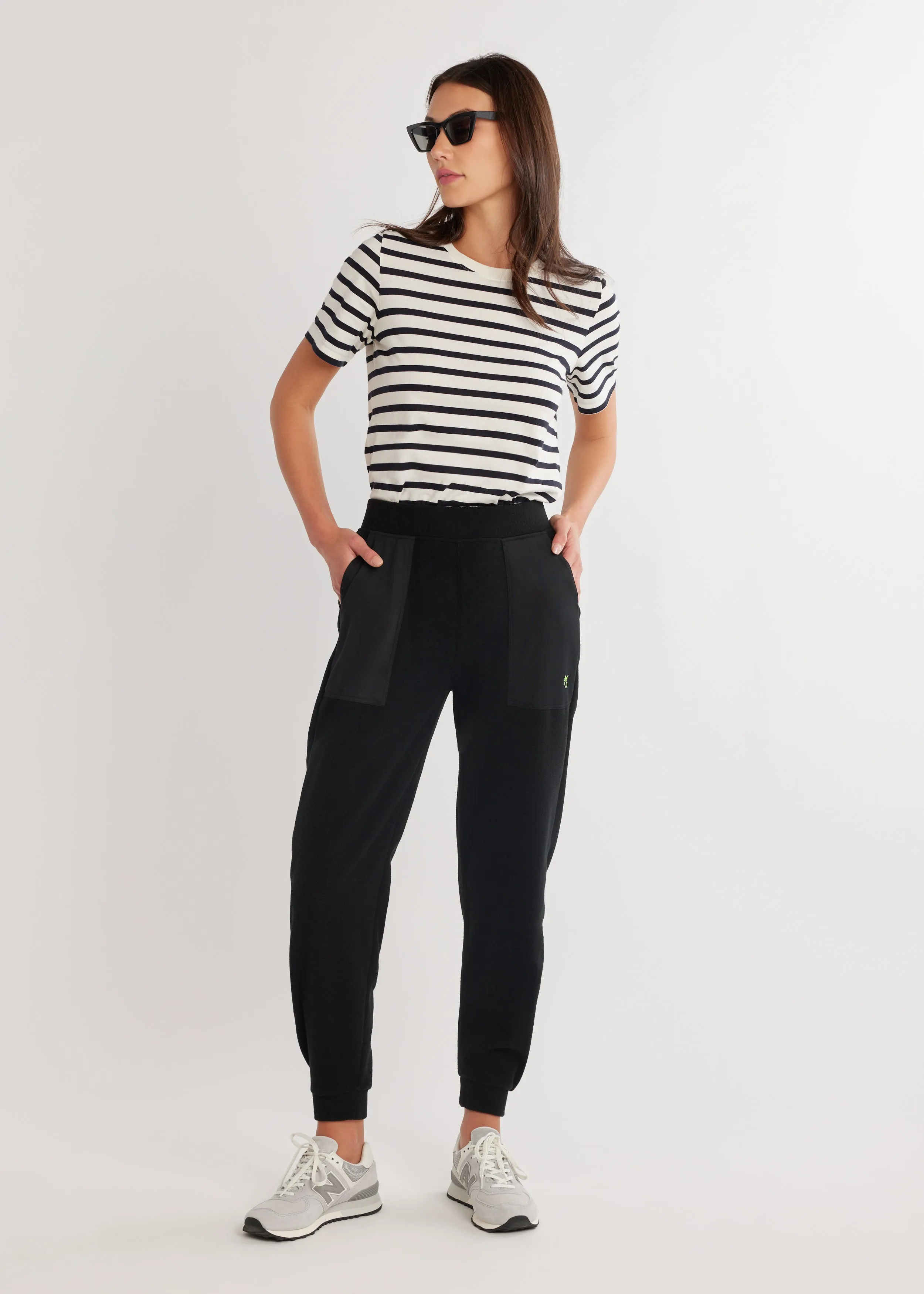 Squall Sweatpant in Vello Fleece (Black) sold by Dudley Stephens product image thumbnail 2