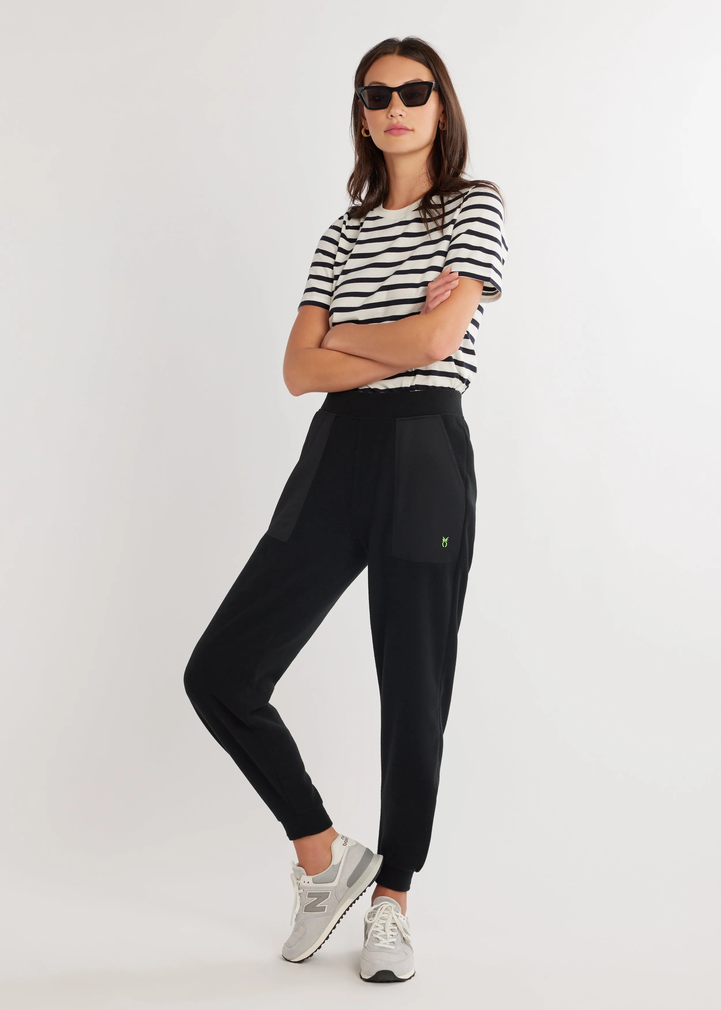 Squall Sweatpant in Vello Fleece (Black) sold by Dudley Stephens product image thumbnail 3