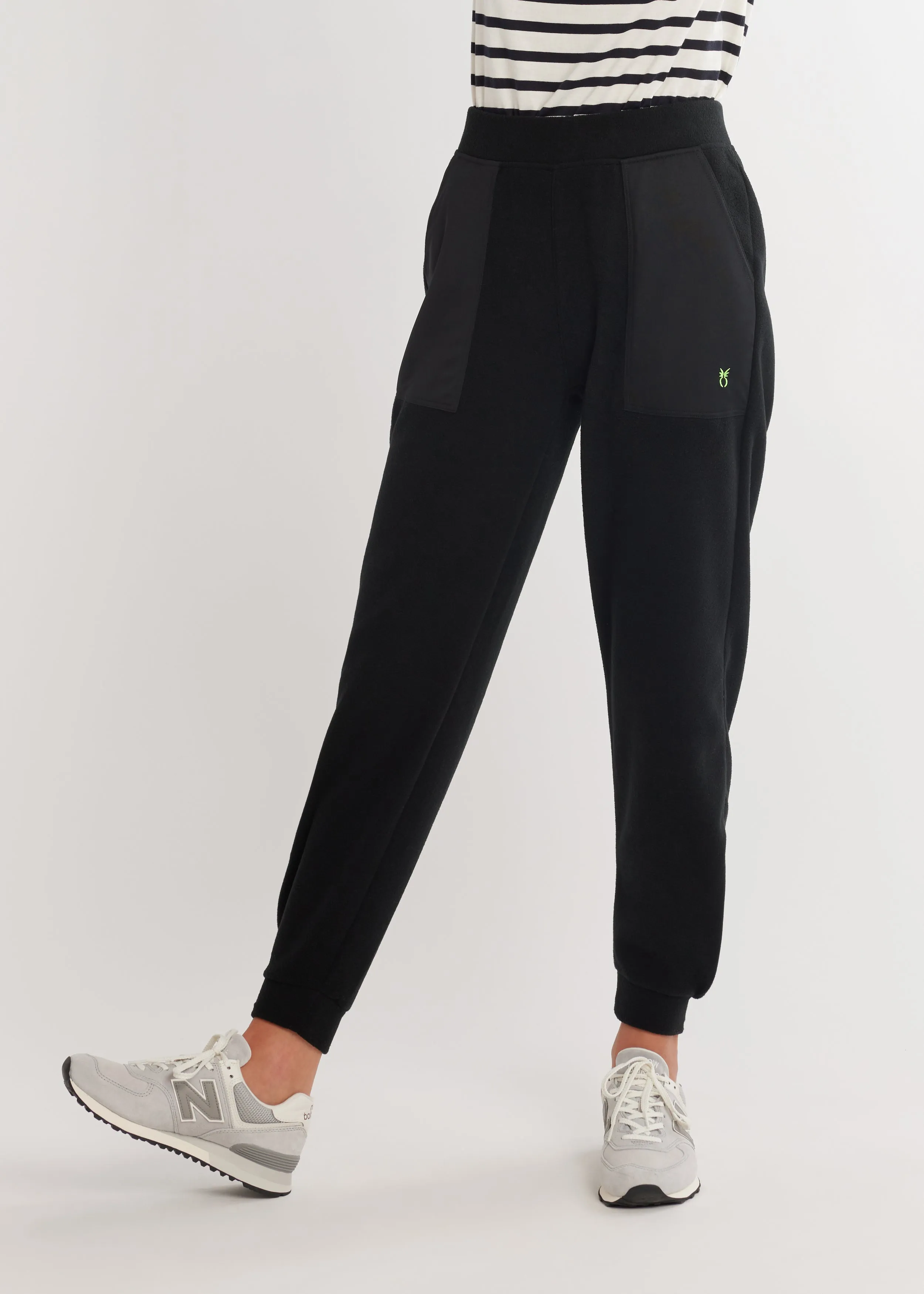 Squall Sweatpant in Vello Fleece (Black) sold by Dudley Stephens
