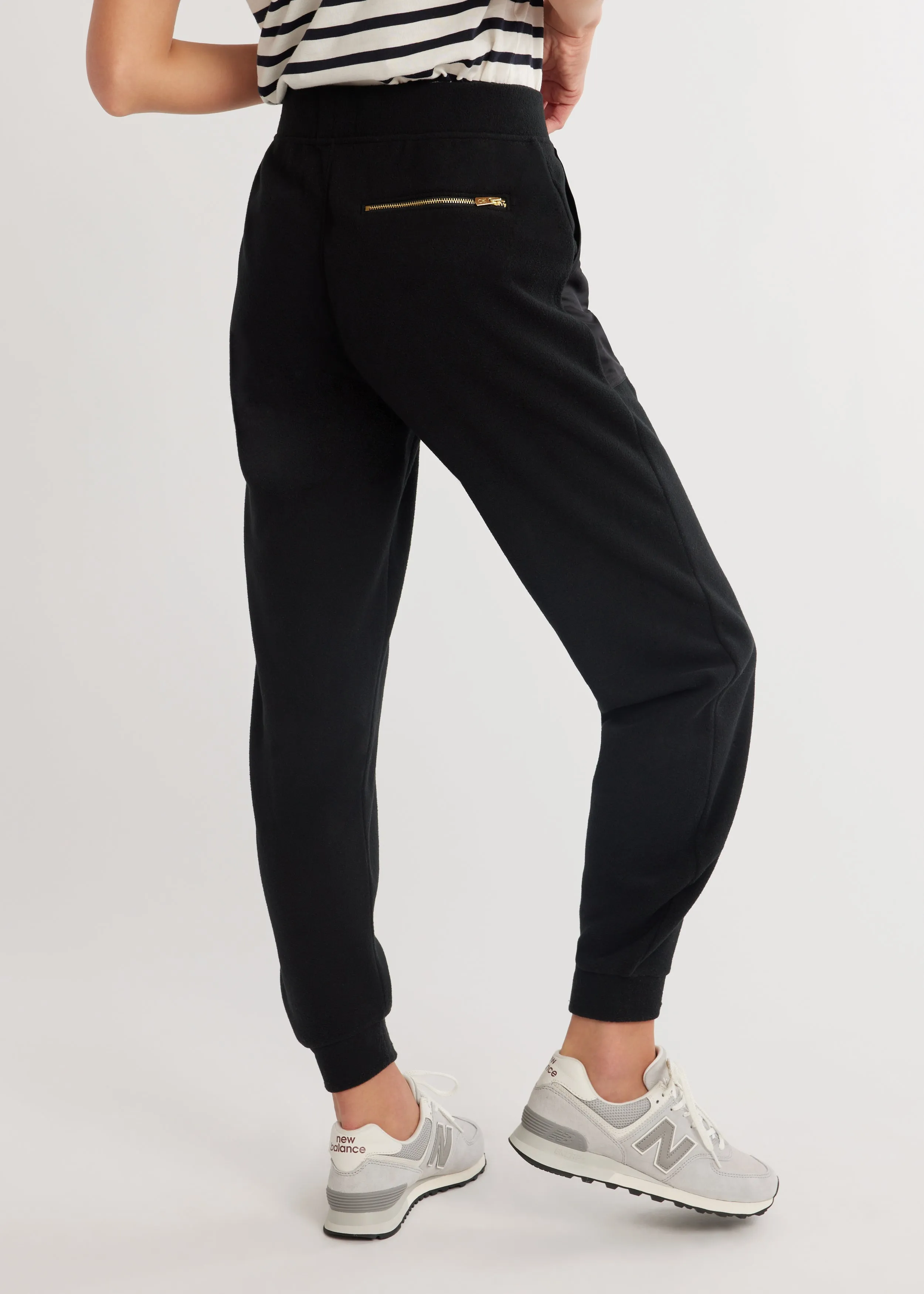 Squall Sweatpant in Vello Fleece (Black) sold by Dudley Stephens product image thumbnail 5