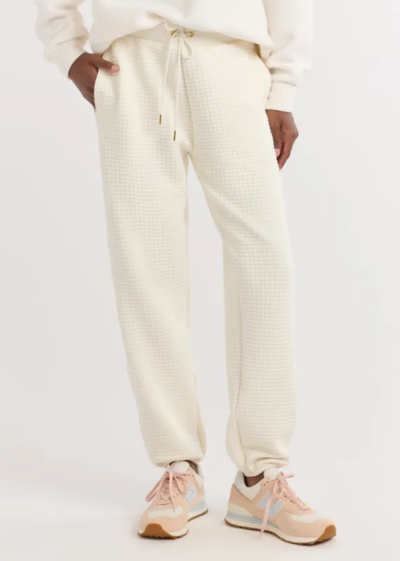 Twilight Joggers in Waffle (Cream) sold by Dudley Stephens