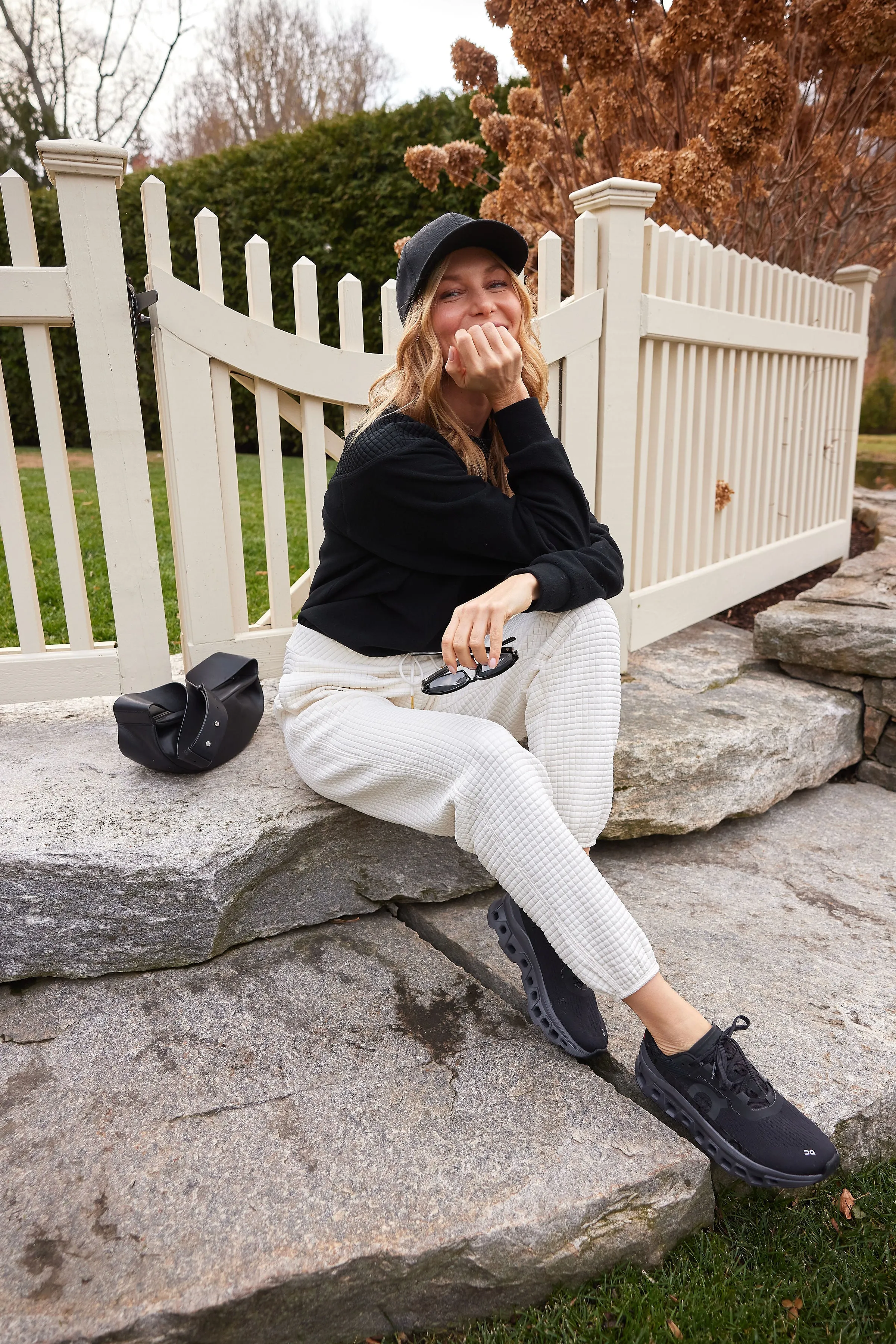 Twilight Joggers in Waffle (Cream) sold by Dudley Stephens product image thumbnail 4