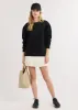 Saratoga Pullover in Vello/Waffle (Black) sold by Dudley Stephens