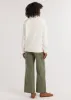 Ingrid Pullover in Terry Fleece (Cream) sold by Dudley Stephens