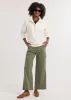 Ingrid Pullover in Terry Fleece (Cream) sold by Dudley Stephens