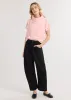 Marks Street Mock Neck in Terry Fleece (First Blush) sold by Dudley Stephens