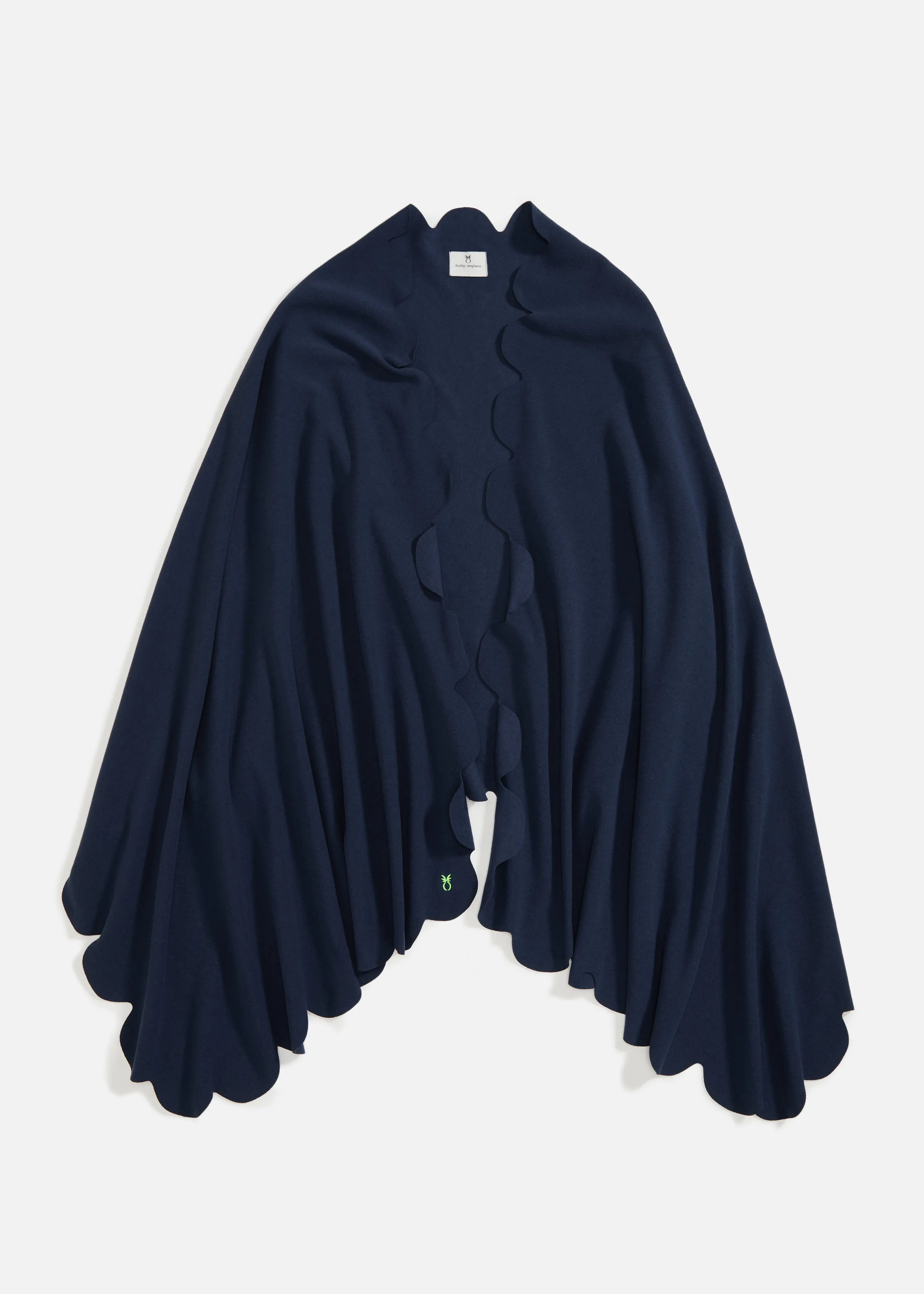 Five Mile River Scarf in Terry Fleece (Navy) sold by Dudley Stephens product image thumbnail 4