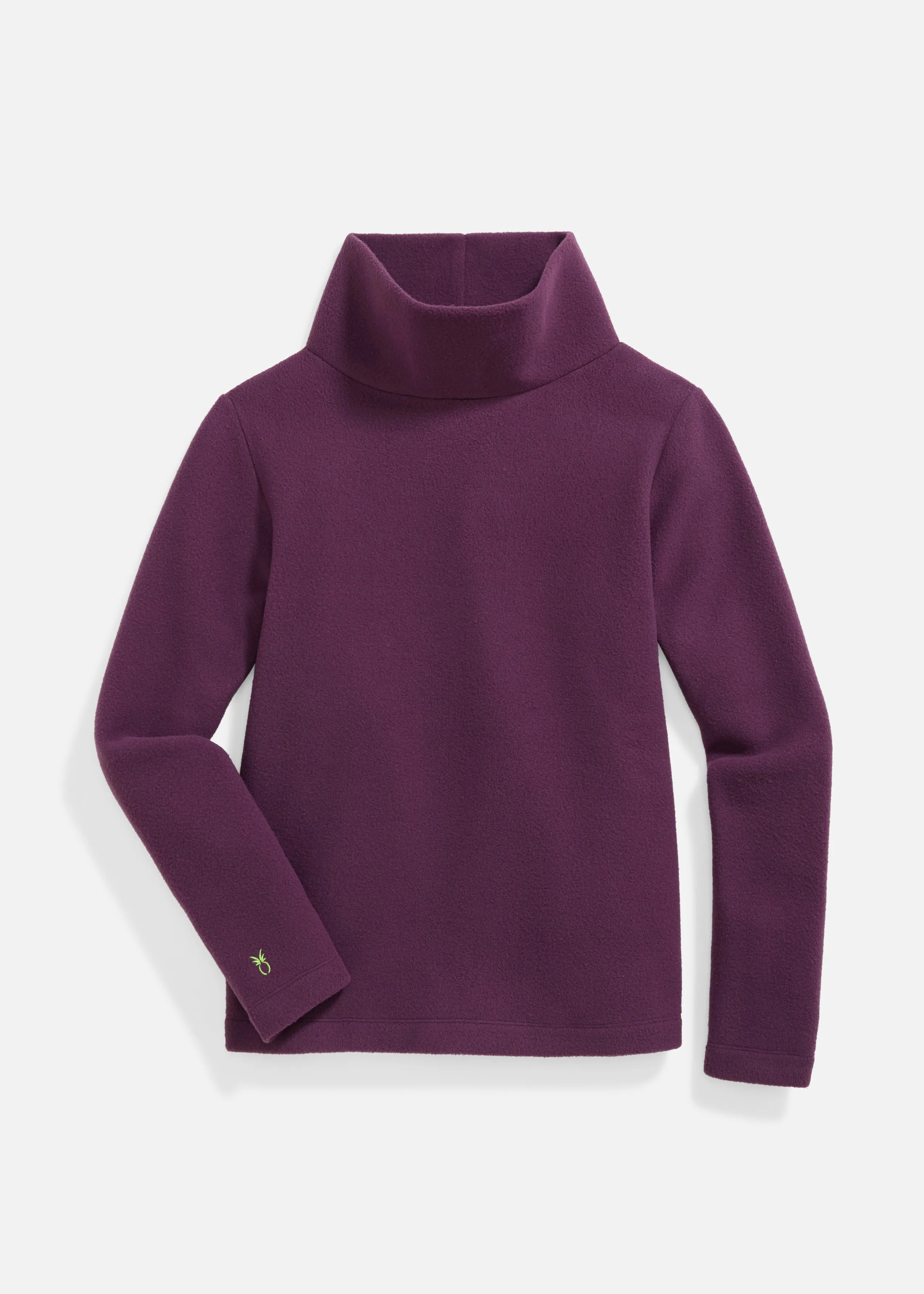 Greenpoint Turtleneck in Vello Fleece (Elderberry) sold by Dudley Stephens product image thumbnail 5
