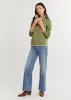 Chapel Hill Pullover in Power Stretch (Army Green) sold by Dudley Stephens
