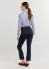 Palm Bay Pant in Luxe Stretch (Navy) sold by Dudley Stephens