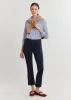 Palm Bay Pant in Luxe Stretch (Navy) sold by Dudley Stephens