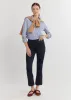Palm Bay Pant in Luxe Stretch (Navy) sold by Dudley Stephens
