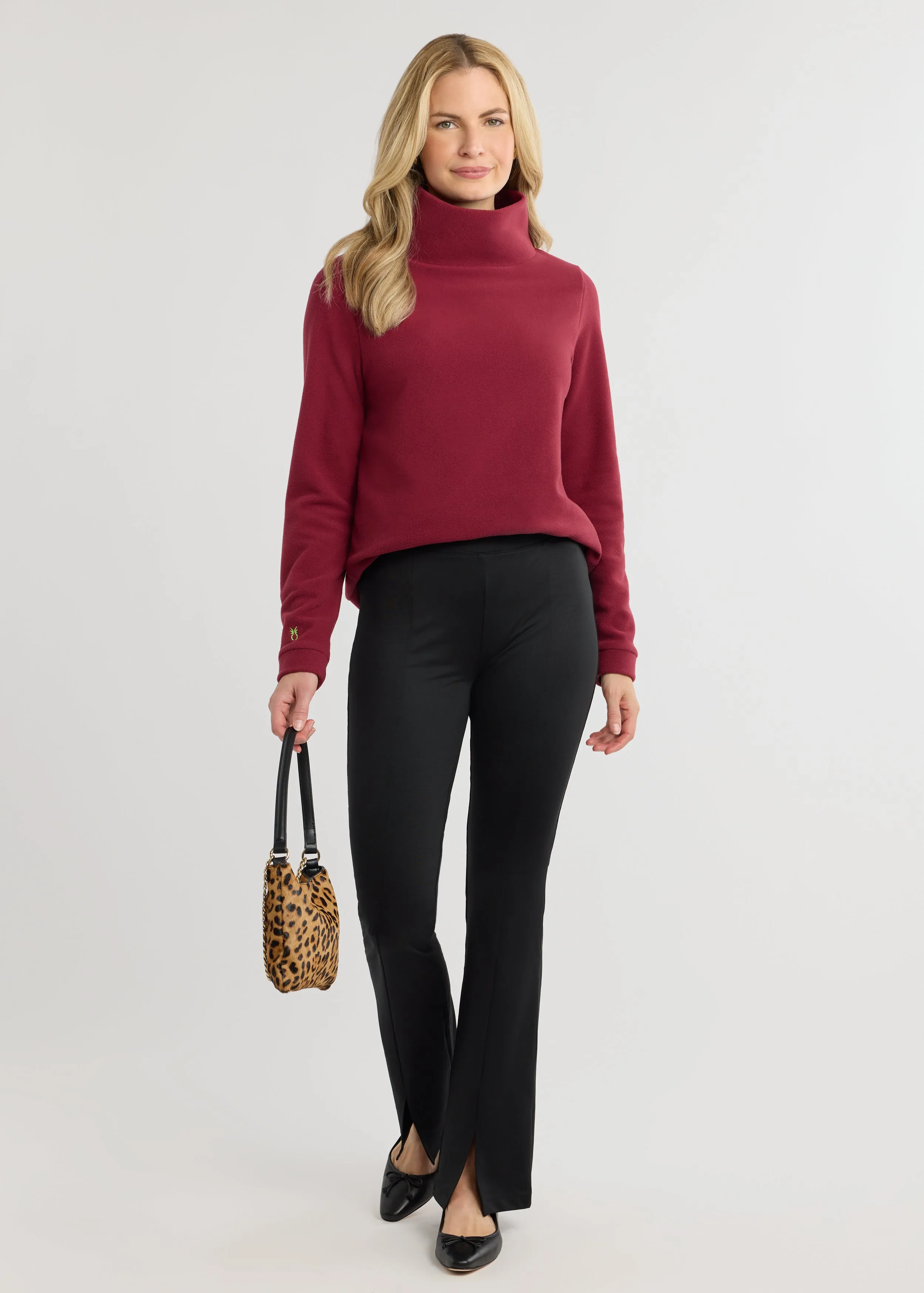 Melbourne Pant in Luxe Stretch (Black) sold by Dudley Stephens product image thumbnail 3