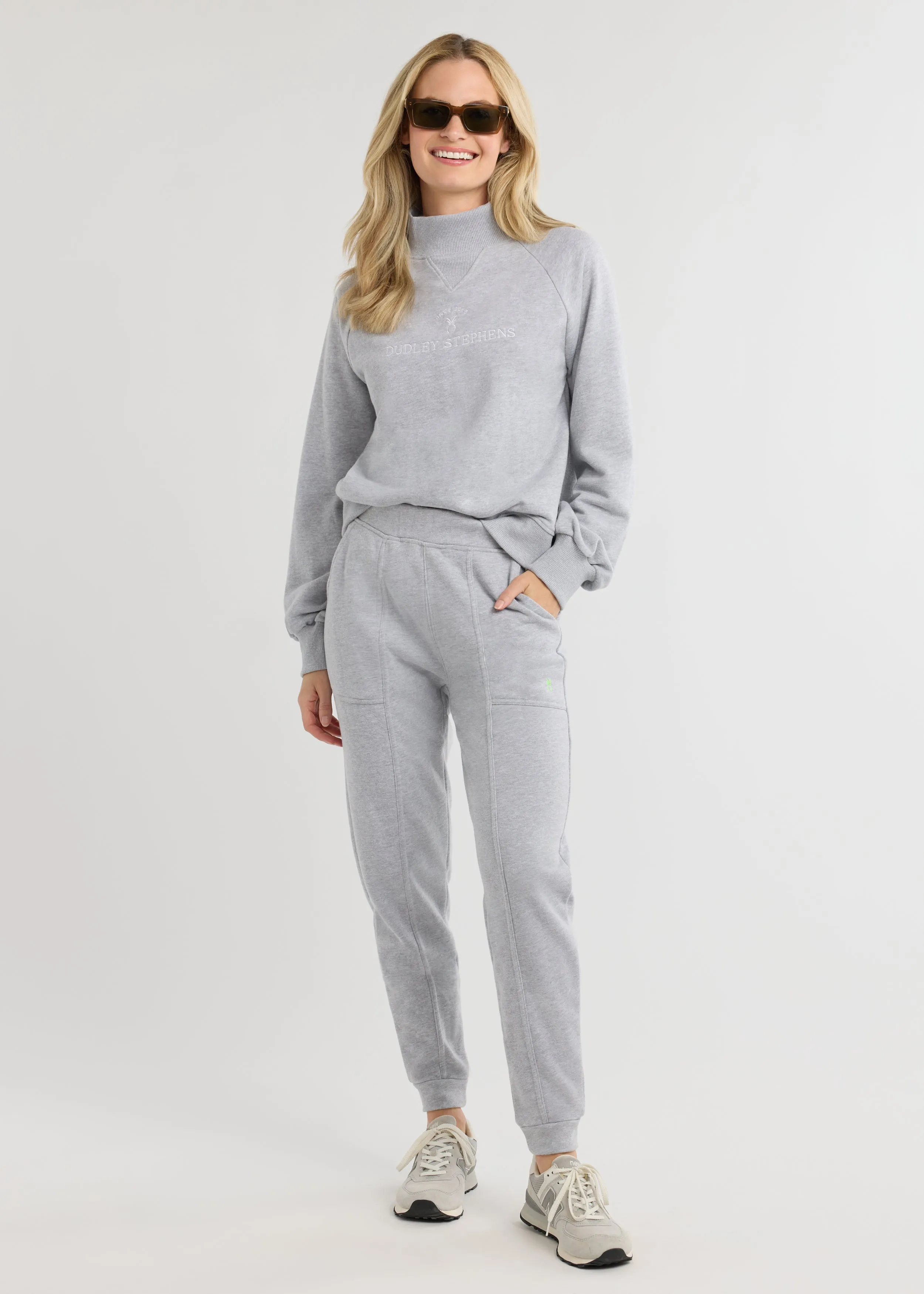 Squall Sweatpant in French Terry (Heather Grey) sold by Dudley Stephens product image thumbnail 2