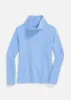 Greenpoint Turtleneck in Terry Fleece (Periwinkle) sold by Dudley Stephens