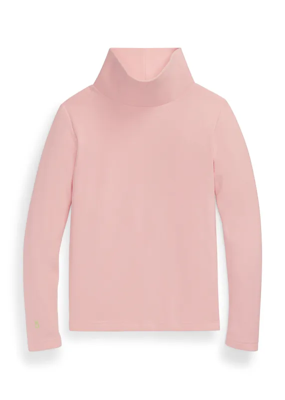 Greenpoint Turtleneck in Terry Fleece (Pink) sold by Dudley Stephens