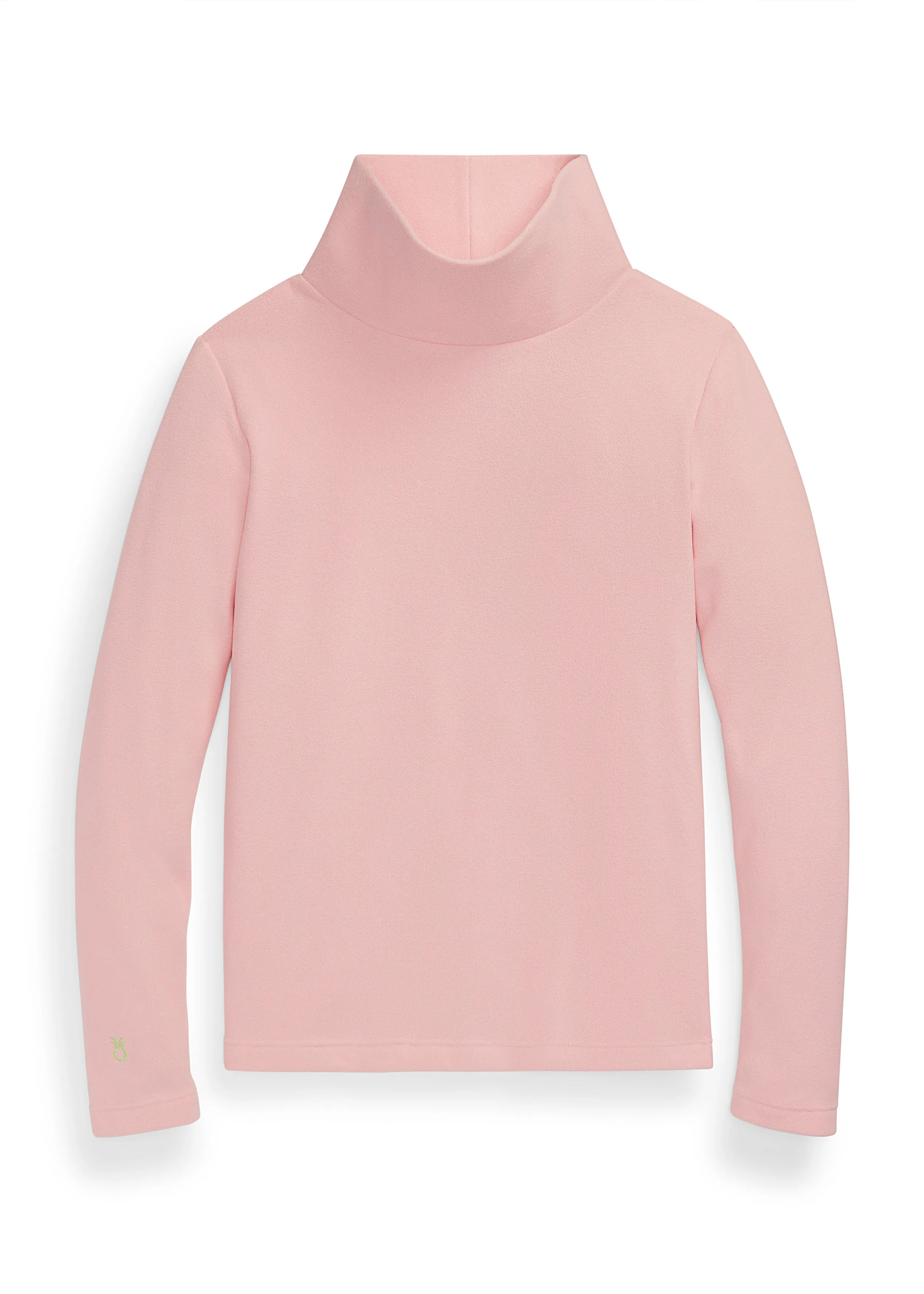 Greenpoint Turtleneck in Terry Fleece (Pink) sold by Dudley Stephens