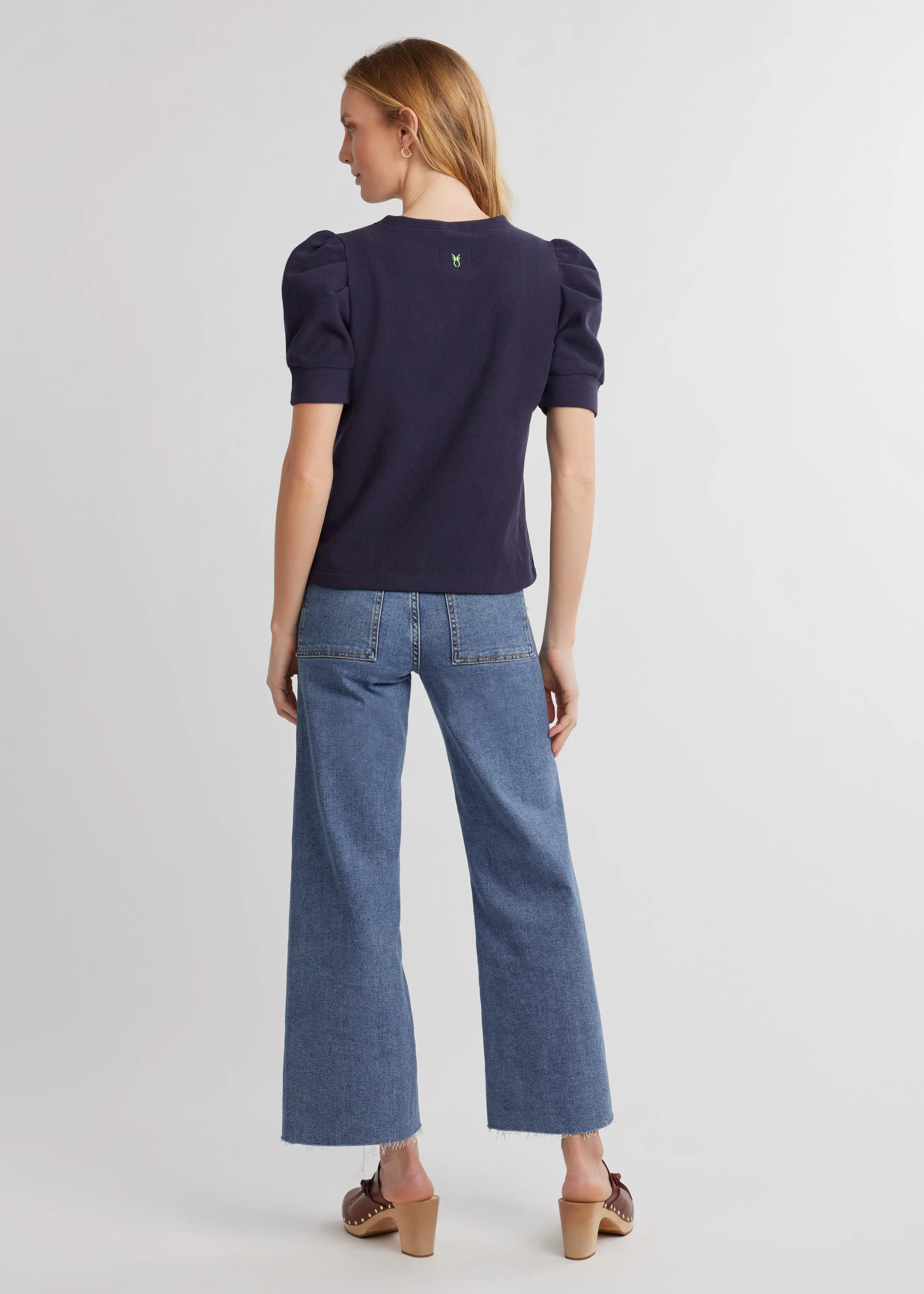 Walker's Point Puff in Terry Fleece (Navy) sold by Dudley Stephens product image thumbnail 3