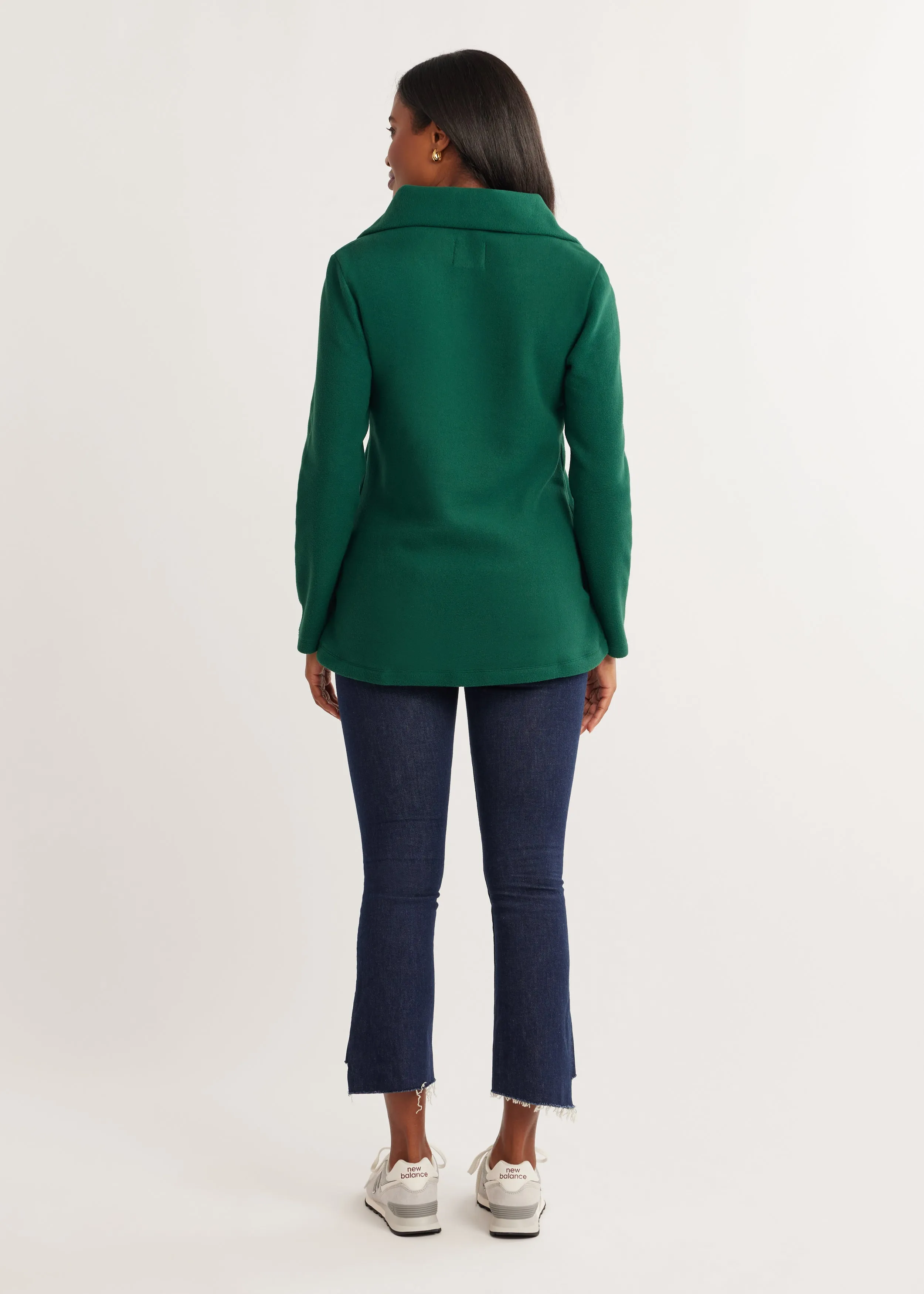 Prospect Pullover in Vello Fleece (Emerald) sold by Dudley Stephens product image thumbnail 4