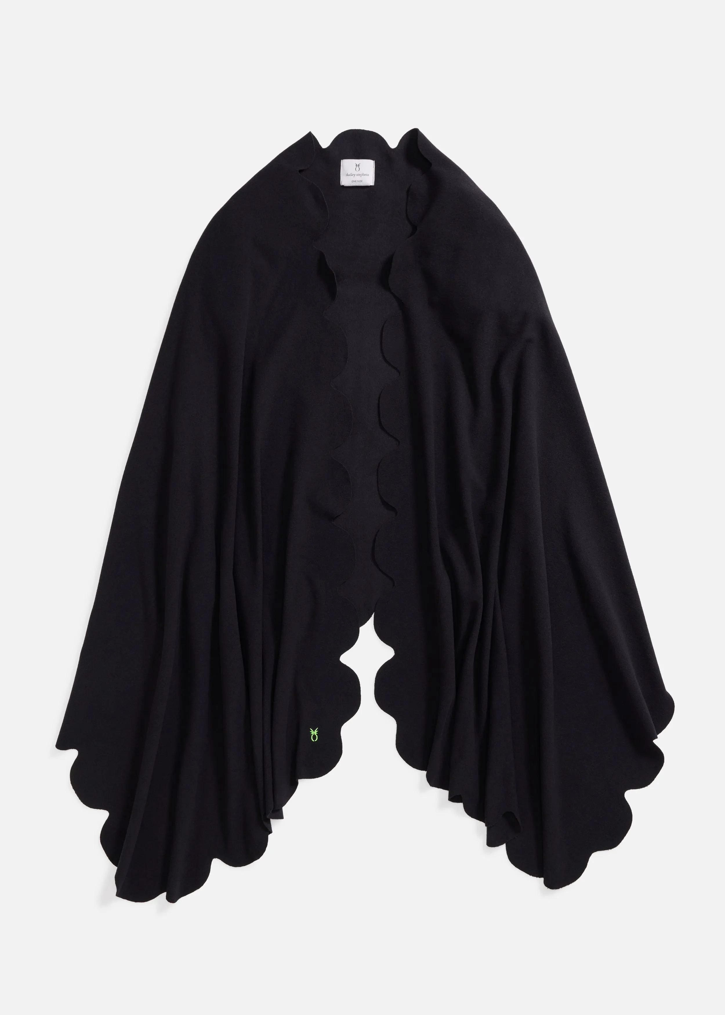 Five Mile River Scarf in Terry Fleece (Black) sold by Dudley Stephens product image thumbnail 5