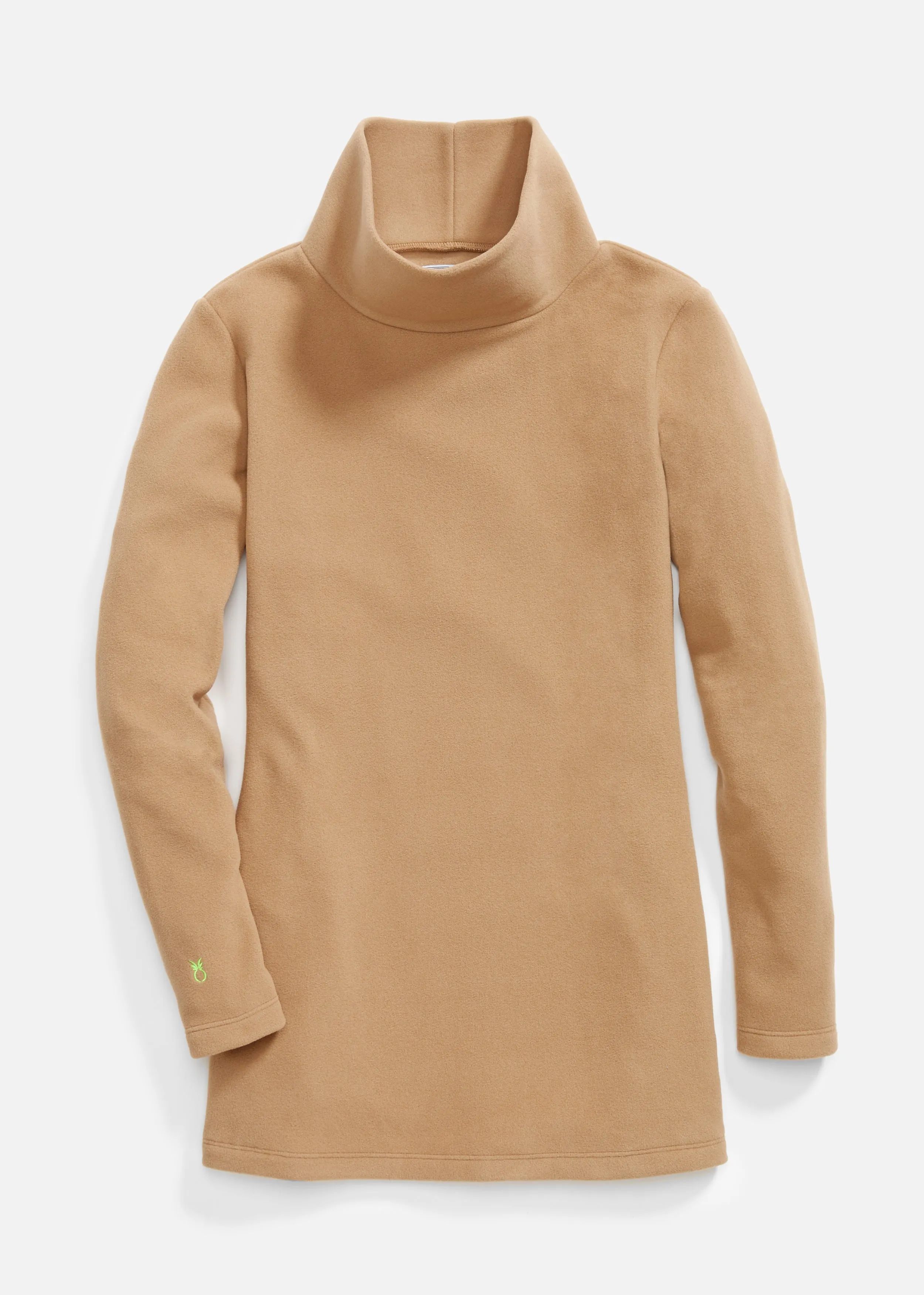 Cobble Hill Turtleneck in Vello Fleece (Camel) sold by Dudley Stephens product image thumbnail 5