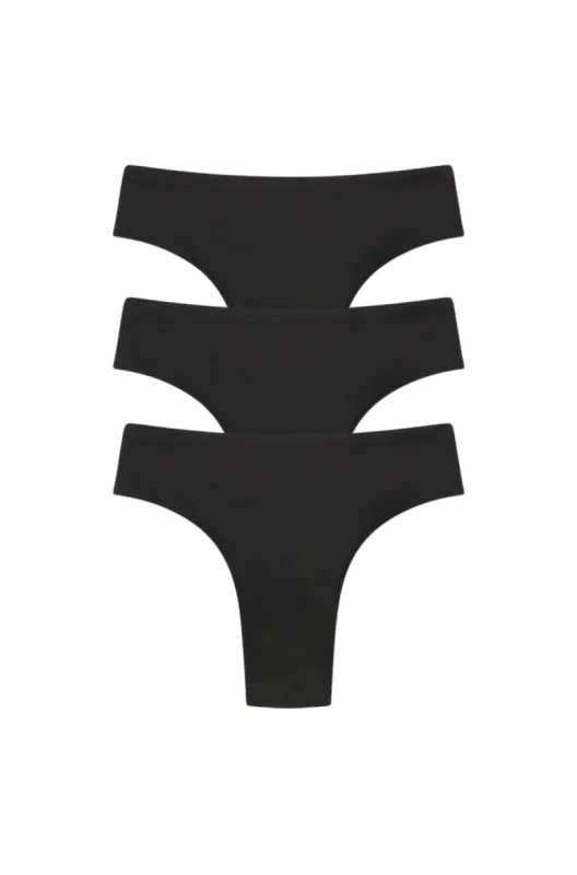 High-Waisted Compression Thong 3-Pack Bundle sold by Urbody Functional Fashion